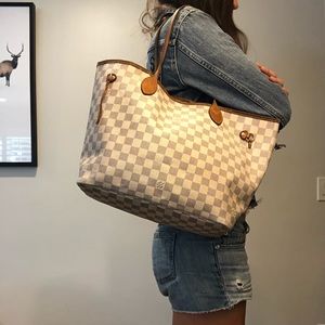 SOLD ON M!Authentic Louis Vuitton Neverfull Azur!!